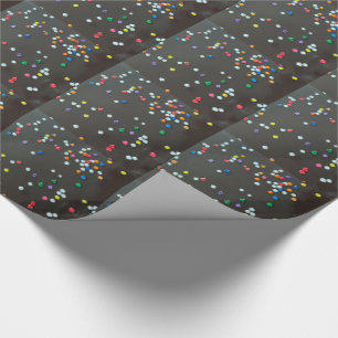 Papel De Presente Chocolate e Confeitos