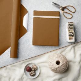 Papel De Presente Chocolate Marrom Minimalista Moderno
