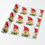 Papel De Presente Chow Chow Christmas<br><div class="desc">Presentes maravilhosos aguardam com este adorável papel de embrulho de Natal Chow Chow. Presentes que são quase bonito demais para abrir!</div>