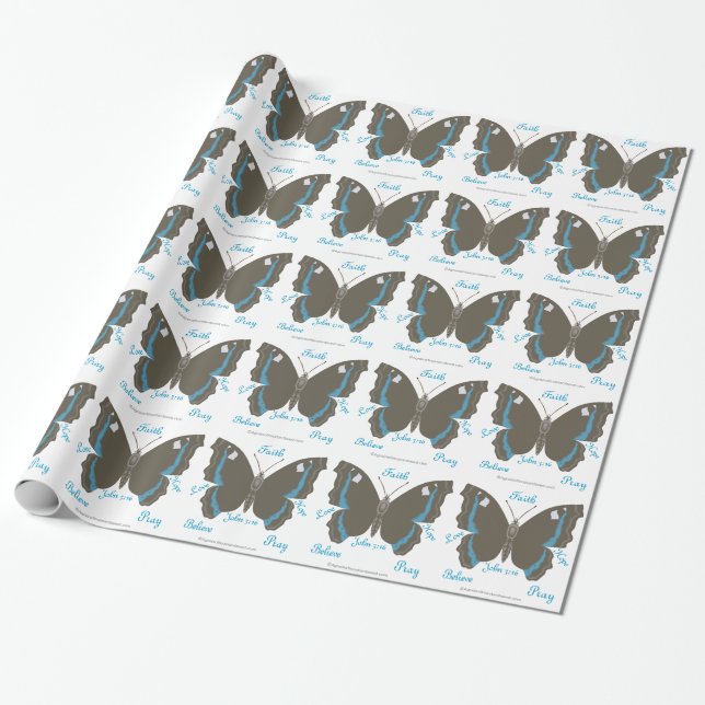 Papel De Presente Christian Inspirou (Desenrolado)