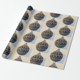 Papel De Presente Christmas Bauble Wrapping Paper