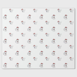 Papel De Presente Christmas Cat