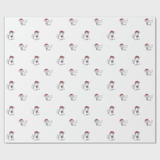 Papel De Presente Christmas Cat