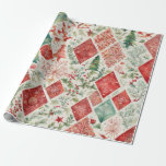 Papel De Presente Christmas Elegance n20<br><div class="desc">The 'Christmas Elegance' is the perfect choice for those who want to express holiday joy with a touch of sophistication. Celebrate the season with this unique piece that combines the charm of gift wrapping motifs with contemporary fashion.</div>
