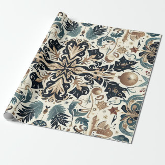 Papel De Presente Christmas Elegance n23