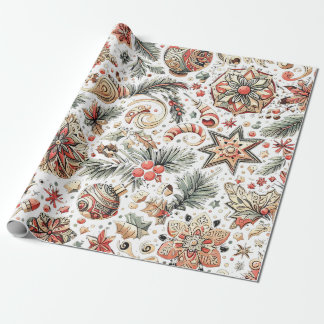 Papel De Presente Christmas Elegance n25