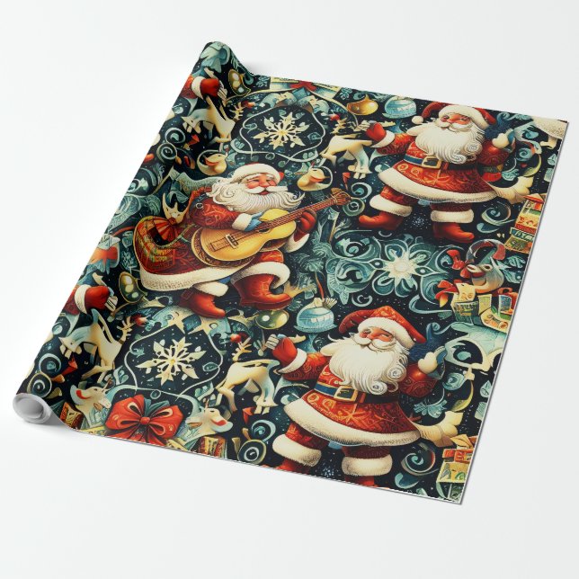 Papel De Presente Christmas Elegance n33 (Desenrolado)