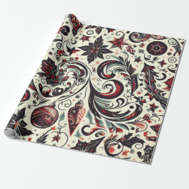 Papel De Presente Christmas Elegance n33