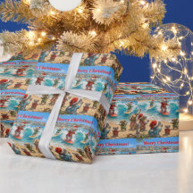 Christmas Koalas Surfing Bondi Beach