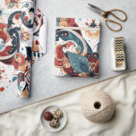 Papel De Presente Christmas Motifs<br><div class="desc">Christmas Motifs brings the joy,  magic,  and charm of the festive season. A celebration of light,  love,  and solidarity.</div>