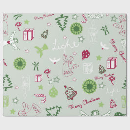 Papel De Presente Christmas pattern 