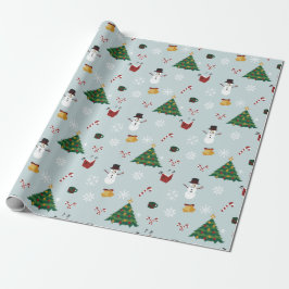 Papel De Presente Christmas Time Wrapping Paper