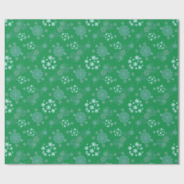 Papel De Presente Christmas Winter Hanukkah Snowflake design