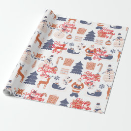 Papel De Presente Christmas Wraping Paper