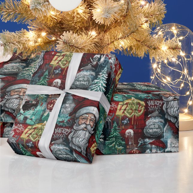 Papel De Presente Christmas Wrapping Paper (Feriados)