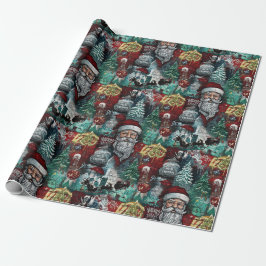 Papel De Presente Christmas Wrapping Paper