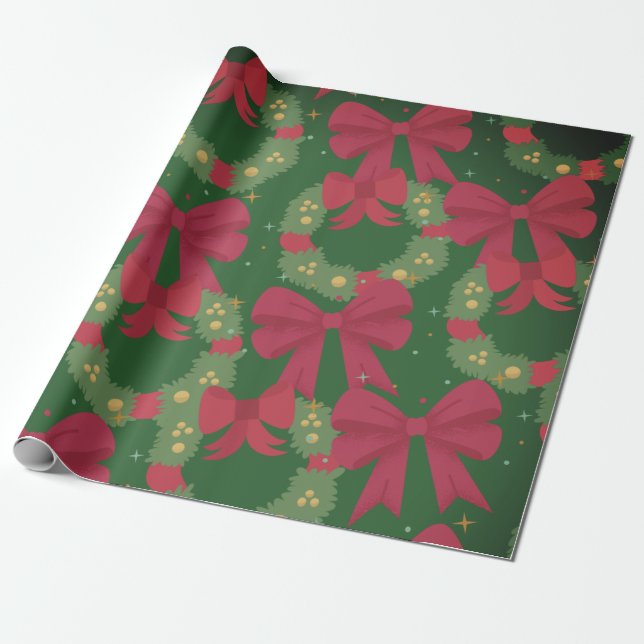 Papel De Presente Christmas Wrapping Paper (Desenrolado)