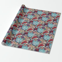 Papel De Presente Christmas Wrapping Paper