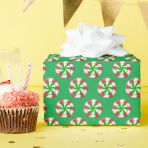 Papel De Presente Chrstmas Candy