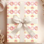 Papel De Presente Chuva de Bebê Celestial Rosa e Amarelo<br><div class="desc">Celebre a chegada iminente com este adorável papel de embrulho para chuva de bebê,  apresentando um céu pastel sonhador repleto de luas rosa e amarelas,  estrelas e nuvens fofas. Este design encantador adiciona um toque de capricho e calor a qualquer presente de chuva de bebê.</div>