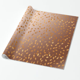 Papel De Presente chuva do ouro