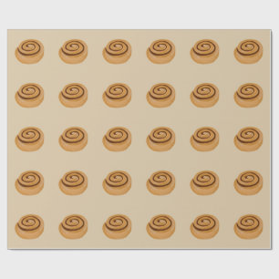 Papel De Presente Cinnamon Roll