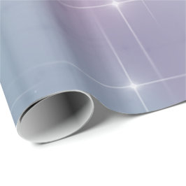 Papel De Presente Cintilação malva azul