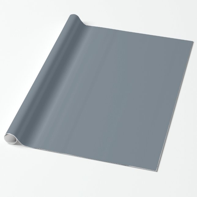 Papel De Presente Cinza azul (Desenrolado)