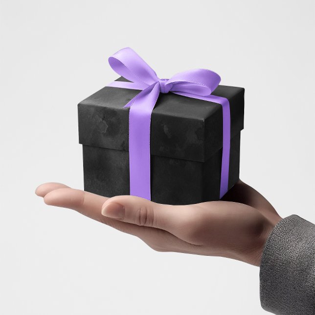 Papel De Presente Cinza e Aquarela Negra (Black Watercolor Wrapping Paper)