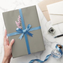 Papel De Presente Cinza Escuro Esmaecido Primavera E Verão Cor Tendê