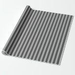 Papel De Presente Cinzas<br><div class="desc">Papel de embalagem listrado de cinza.</div>