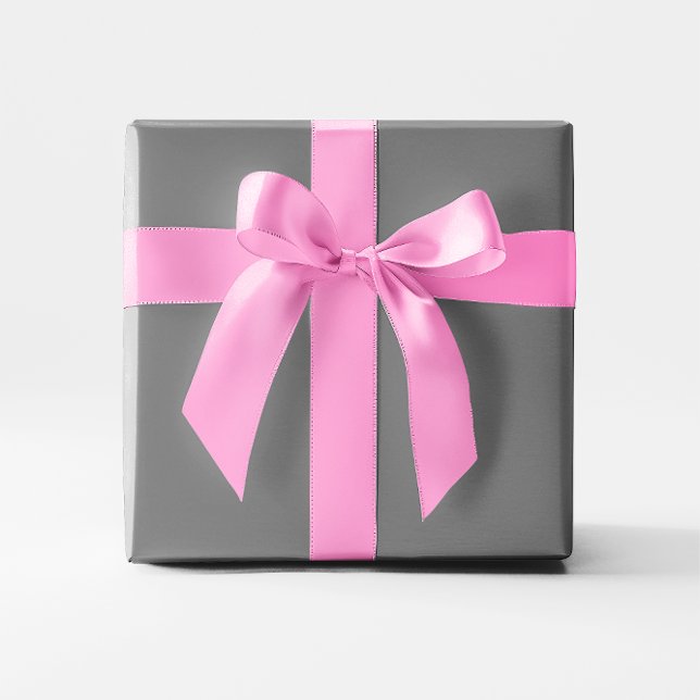 Papel De Presente Cinzas escuras (Dark Gray Wrapping Paper)