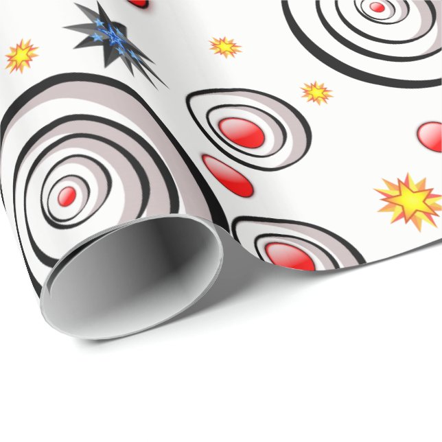 Papel De Presente Círculos de papel de enrolamento (Ponta do rolo)