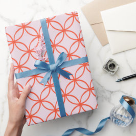 Papel De Presente Círculos Ensolarados