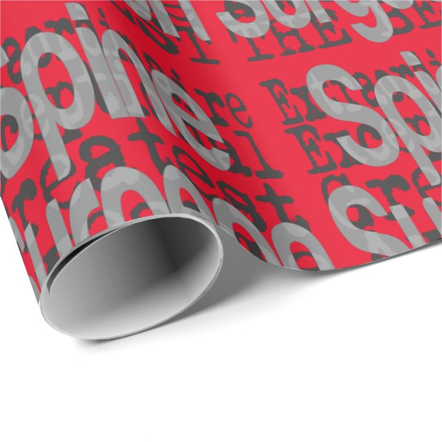 Papel De Presente Cirurgião da Espinha Extraordinário (Ponta do rolo)