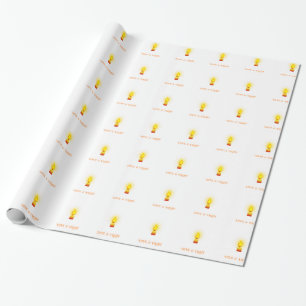 Papel De Presente Citação "Amor e Luz"