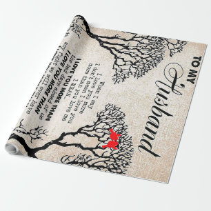 Papel De Presente Citação Do Amor Pelo Marido Gift Idea, Marido An
