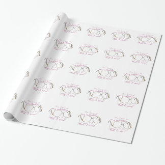 Papel De Presente Citações de Sófia - meninas douradas