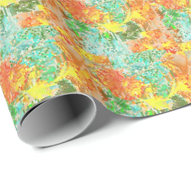 Papel De Presente Citrino (Ponta do rolo)