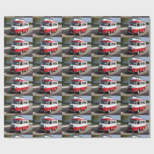 Papel De Presente Citroen Tipo HY Van Branco Vermelho