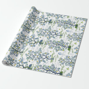 Papel De Presente Citrus Grove White