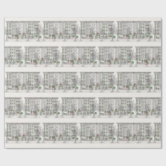PAPEL DE PRESENTE CITY HOLIDAY WRAPPING PAPER