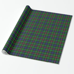 Papel De Presente Clã Allison Tartan