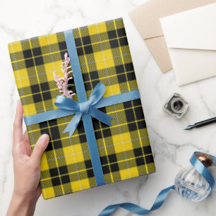 Papel De Presente Clã Barclay Vestido Clã Leve Peso Moderno Tartan