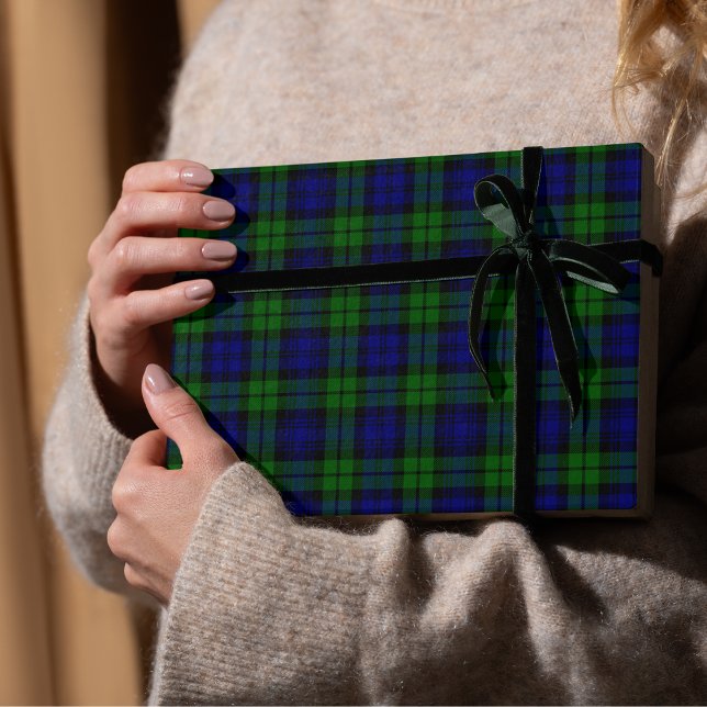 Papel De Presente Clã Blackwatch tartan Campbell (Blackwatch tartan Campbell clan Wrapping Paper)