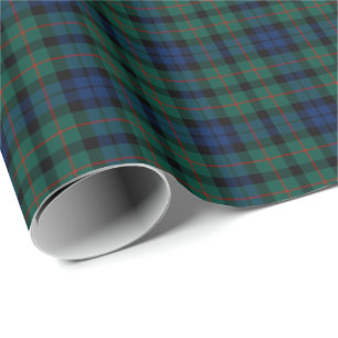 Papel De Presente Clã Tartan MacCallum