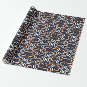 Papel De Presente Clam Shell Waves V