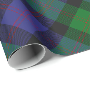 Papel De Presente Clan Blair Tartan Wrapping Paper