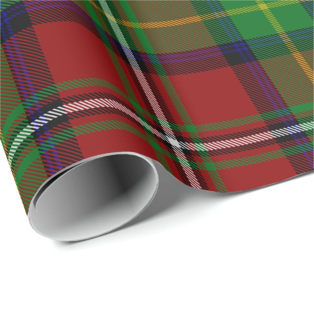 Papel De Presente Clan Boyd Tartan (Ponta do rolo)