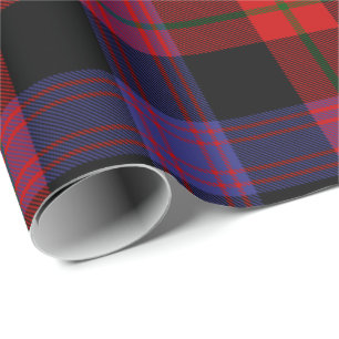Papel De Presente Clan Brown Tartan